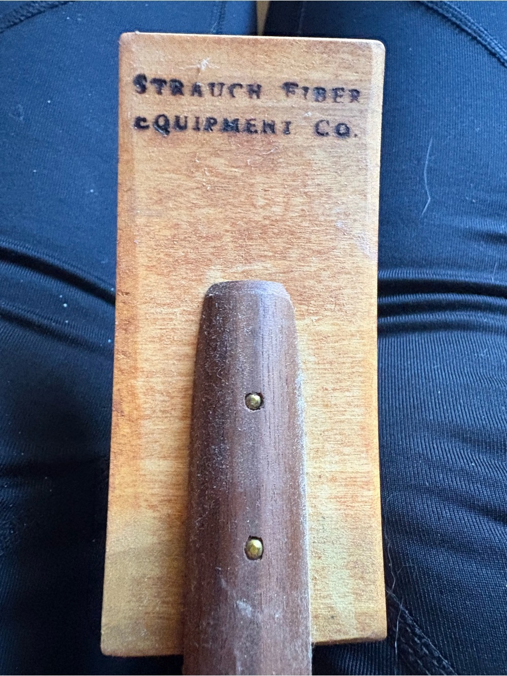 Wool carding brush by Strauch fibre